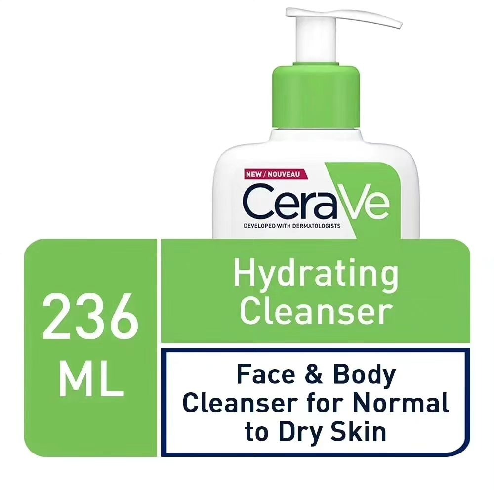 CeraVe Hydrating Cleanser with Hyaluronic Acid & Ceramides