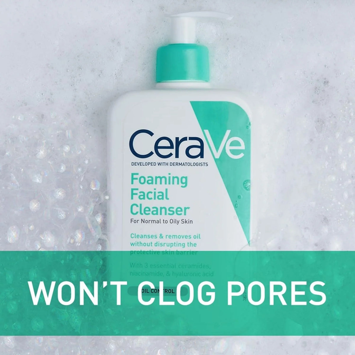 Foaming Facial Cleanser for Normal to Oily Skin