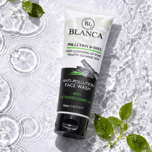 Pollution Detox Face Wash With Charcoal, Green Tea & Aloe