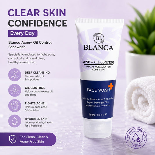 Blanca Acne and Oil Control Face Wash 100ml
