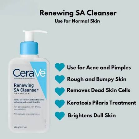 Renewing SA Cleanser with Salicylic Acid for Smooth Skin